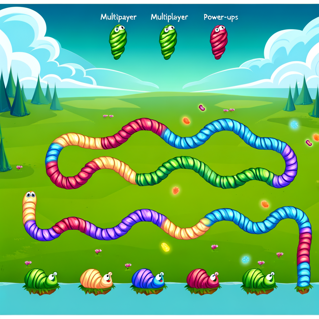 Wormate.io: A Candy-Colored Crawl